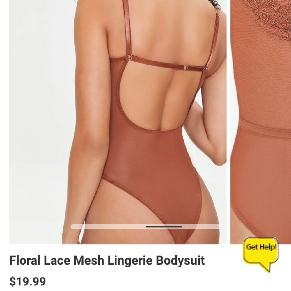 Forever 21 Lace and Mesh Bodysuit - Picture 6 of 6